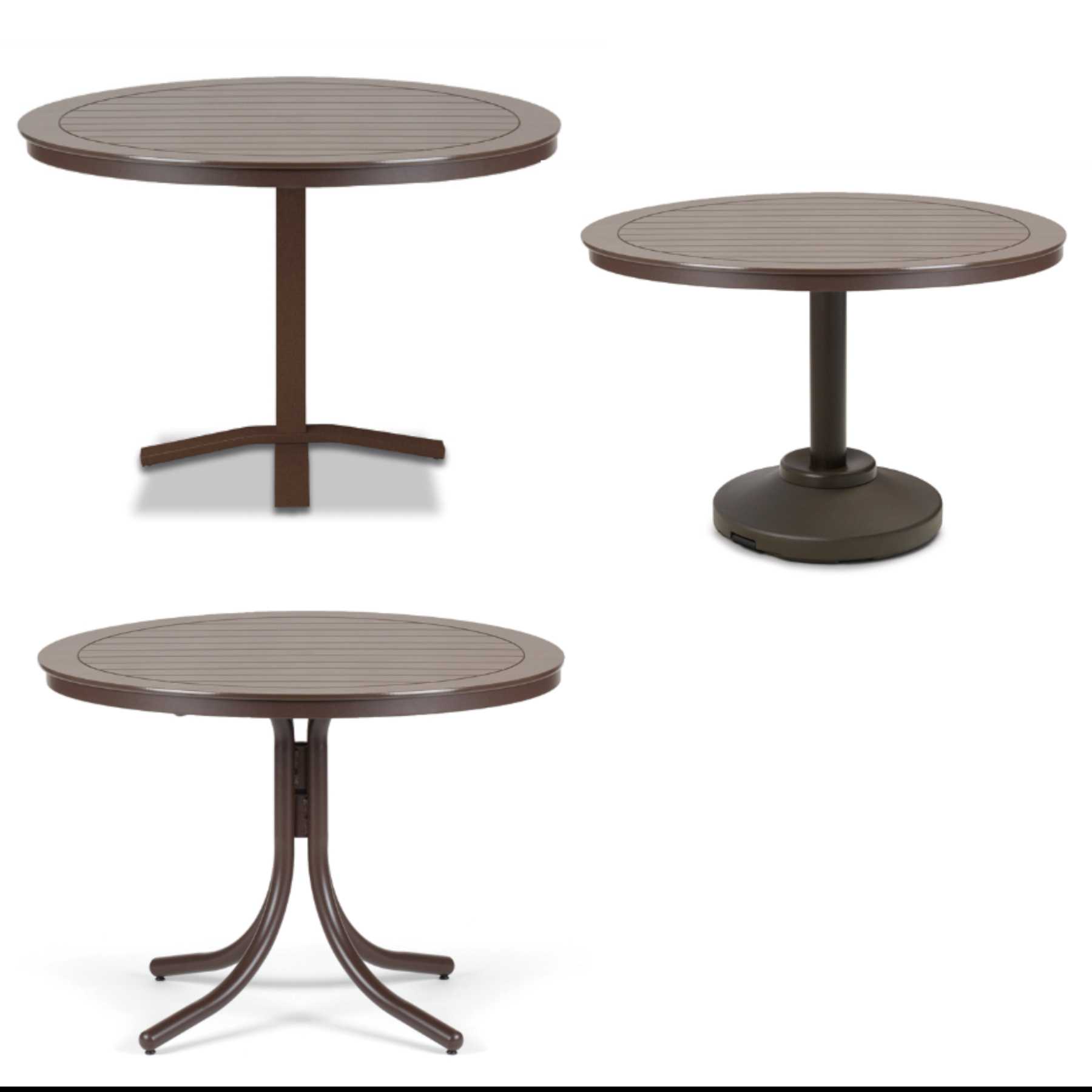 42" Round MGP Top Dining Table