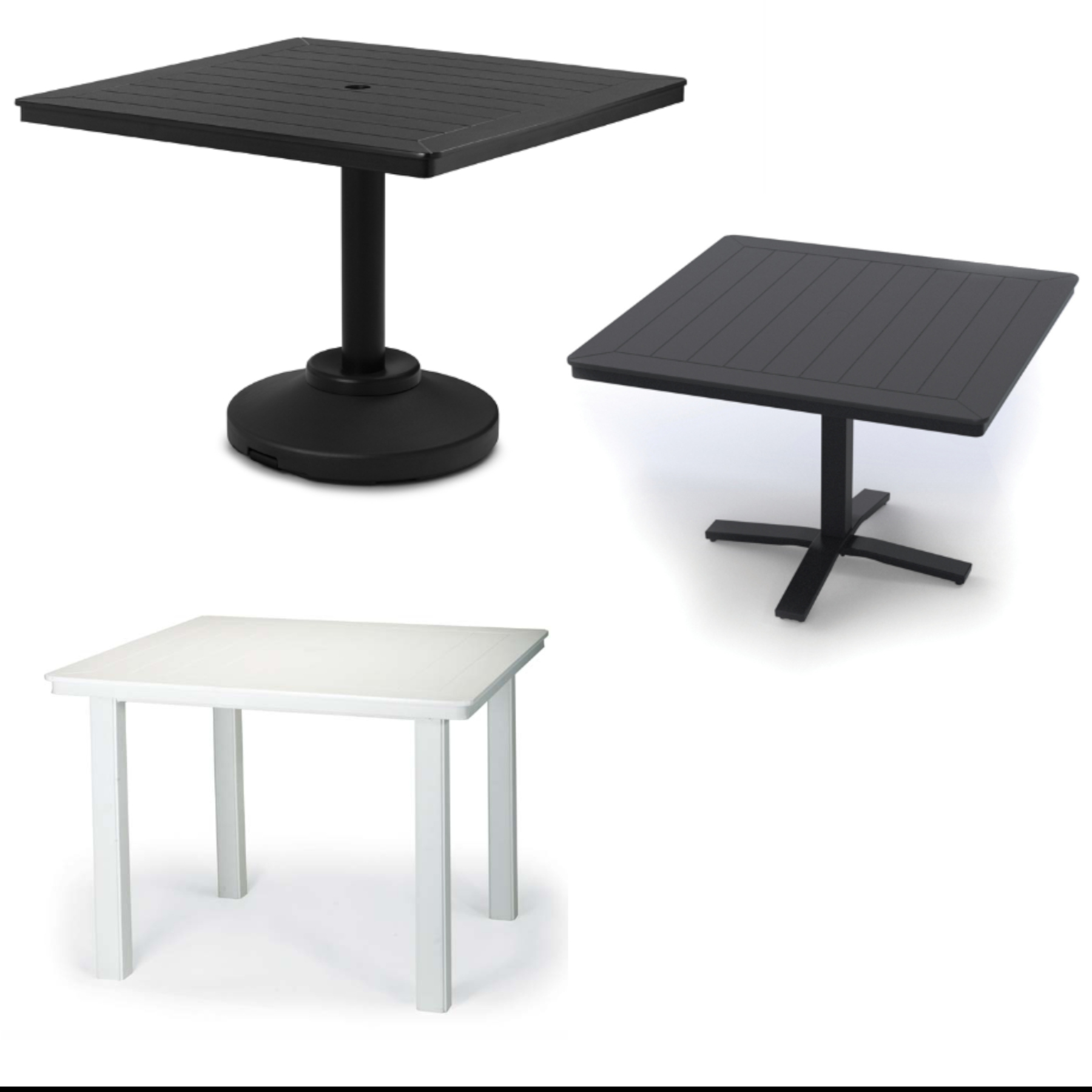 42" Square MGP Top Dining Table