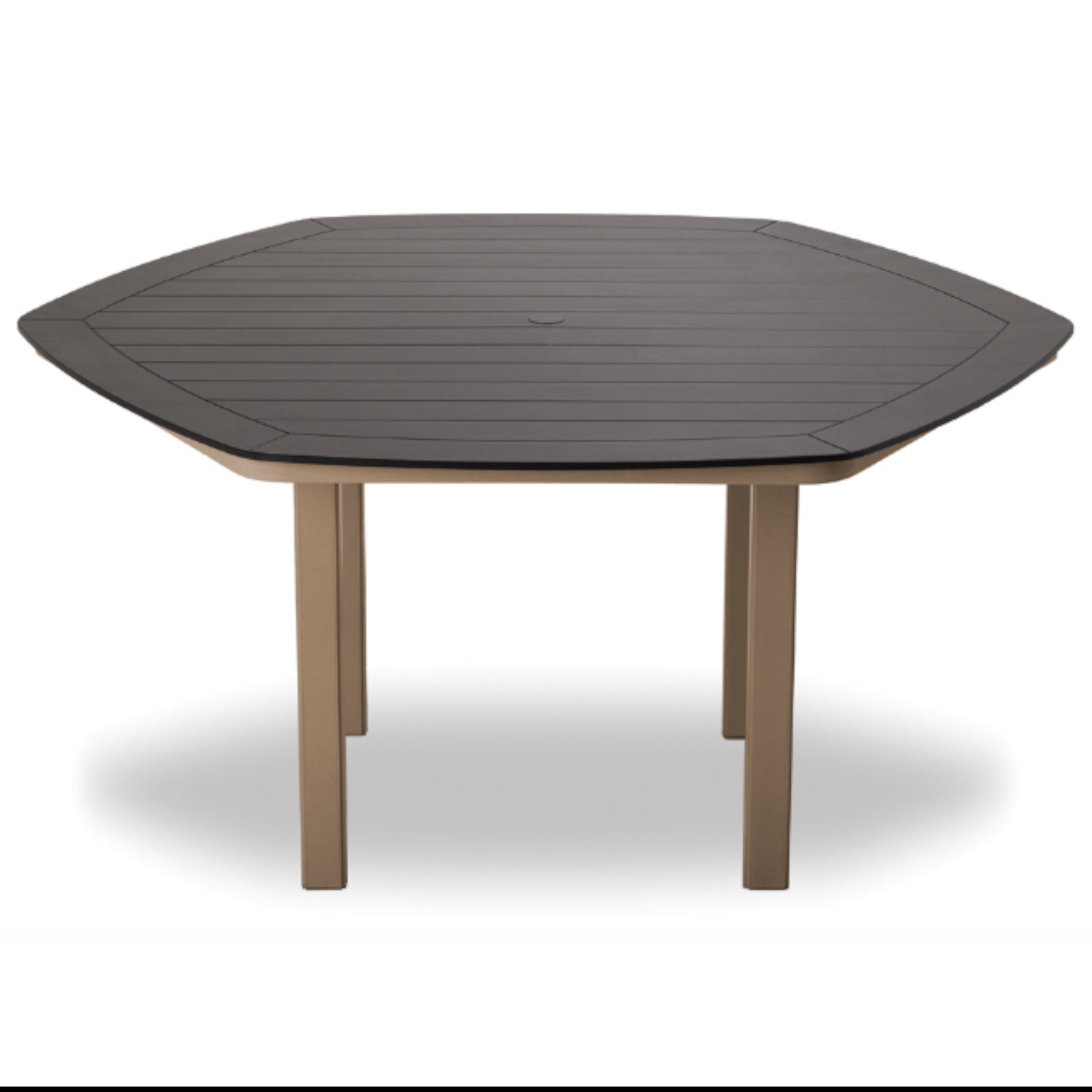62" Hexagonal MGP Top Balcony Height Table