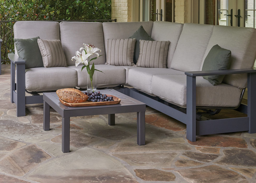 MGP Slat Top Occasional Tables by Telescope Casual