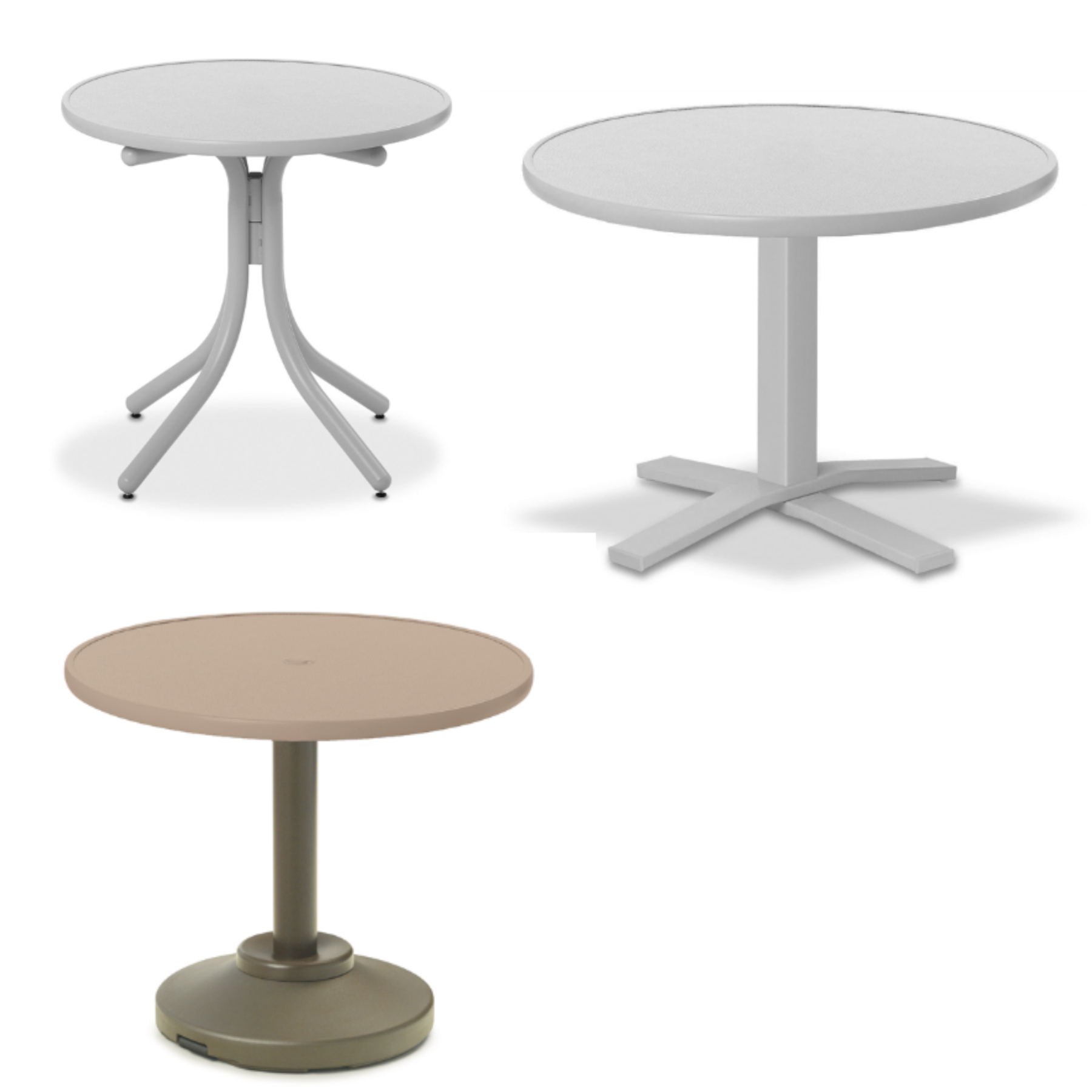 30 inch Dining Height Value Hammered MGP Tables