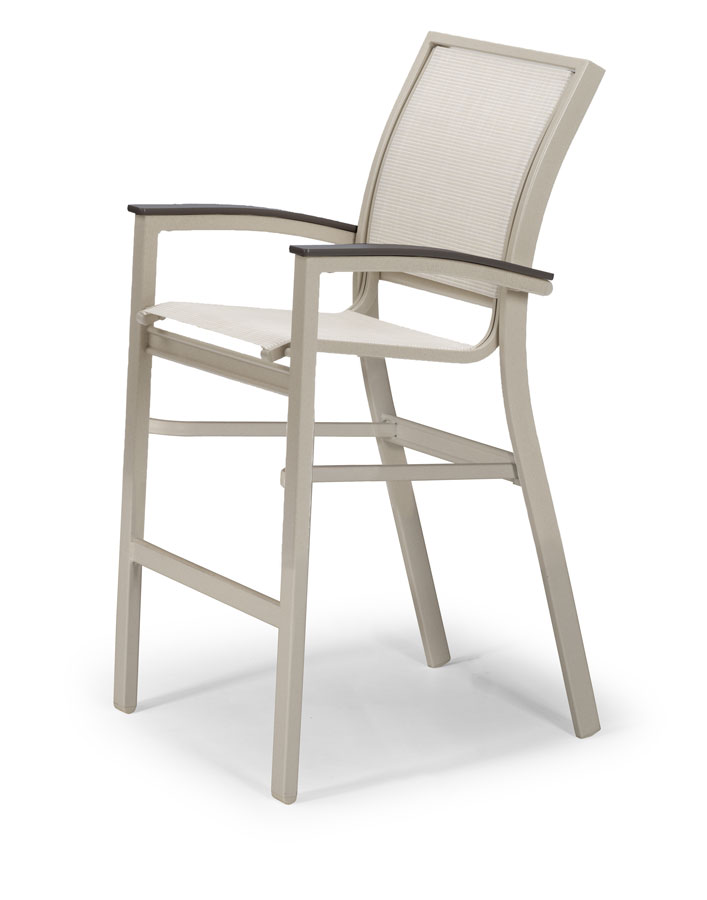 Bazza MGP Aluminum Stacking Bar Height Chair