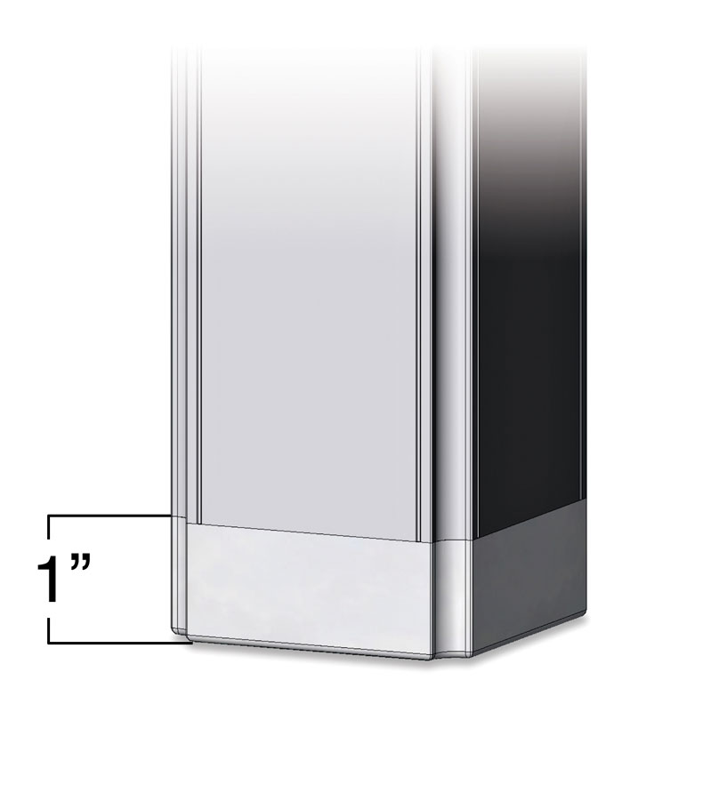 Tall Leg Plugs for Ada Compliance