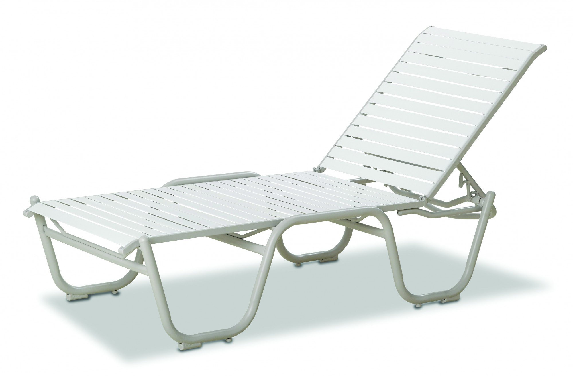 Reliance Contract Strap 16"Four Position Lay-Flat Stacking Armless Chaise
