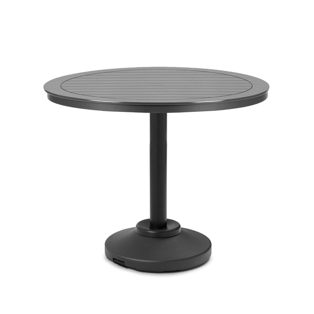 42" Round Bar Height Table with 80lb Pedestal Base
