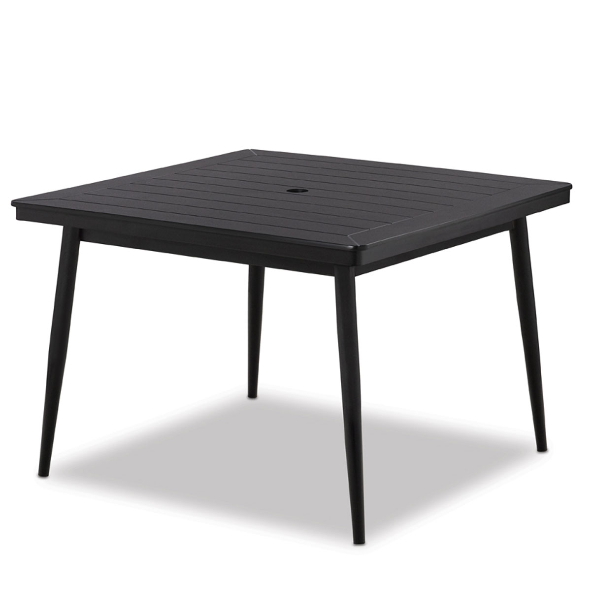 42" Square Dining Height Table with Tapered Legs