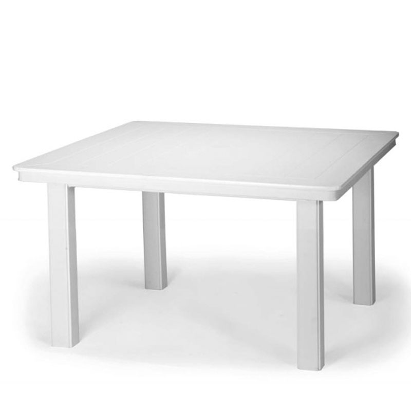 Telescope Casual MGP Top, 42 inch Square Table Top w/ Hole  Dining Height Legs (base and table top sold separately)