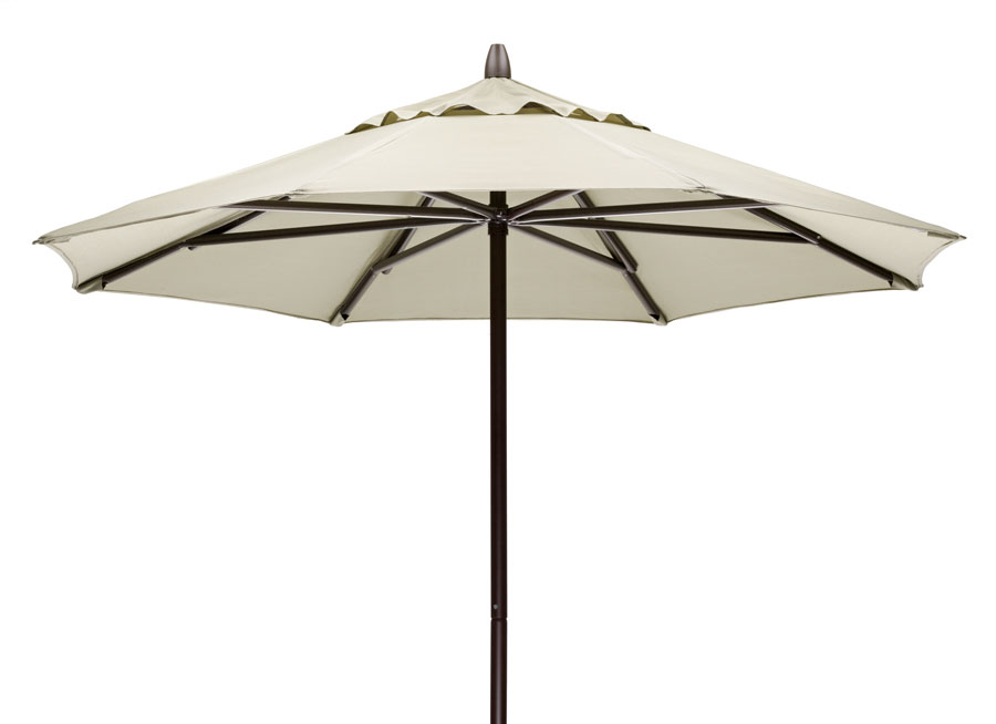 7.5' Aluminum Commercial Market Umbrella by Telescope Casual