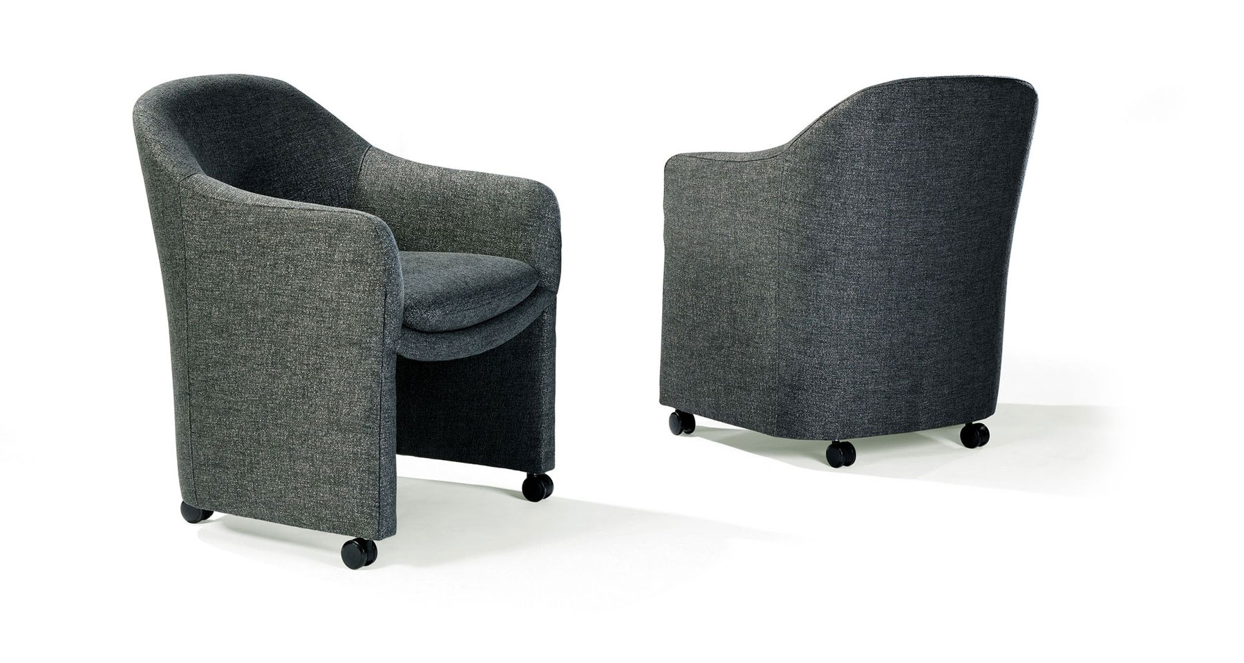 1531-112 Wholly Roller Dining/Gaming Chair by Thayer Coggin