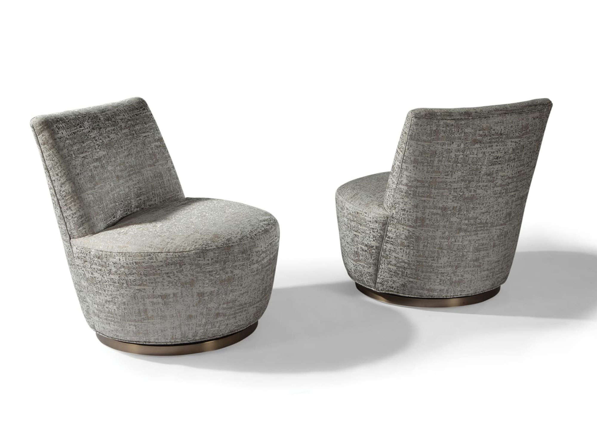 1087-113 Jo Swivel Chair by Thayer Coggin