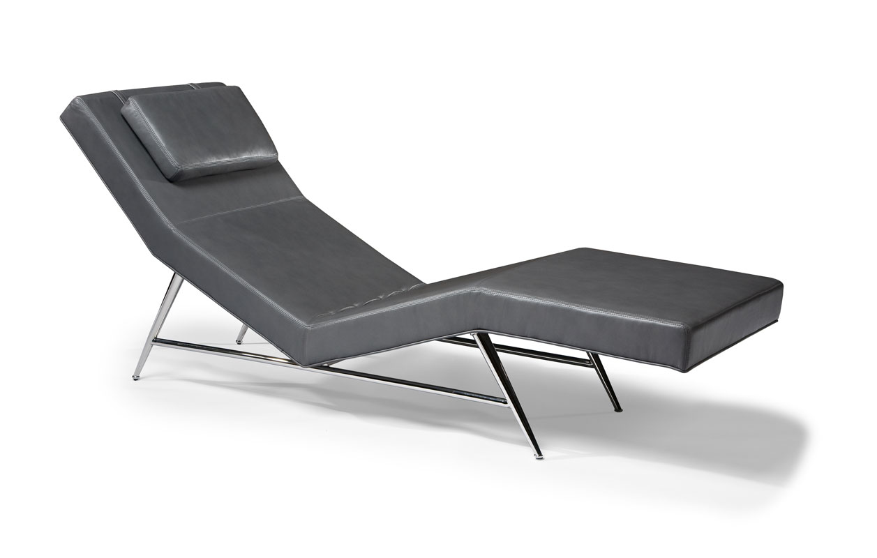 Thayer Coggin 1231-400 Fred Armless Chaise by Milo Baughman