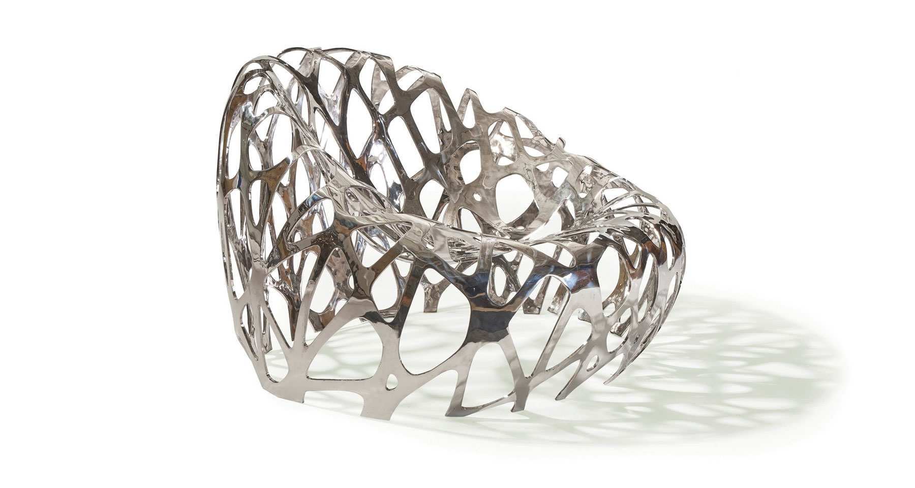 1529-103 Platinum Nest Chair by Thayer Coggin