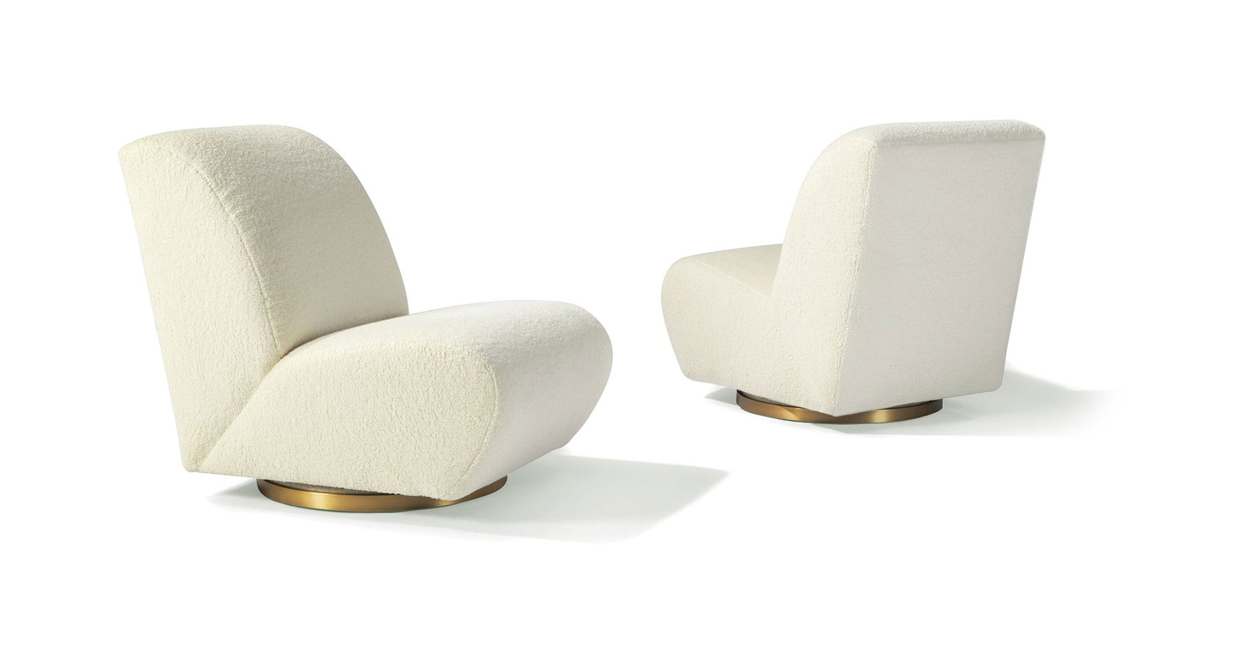 1534-113 Tight Squeeze Swivel Chair by Thayer Coggin
