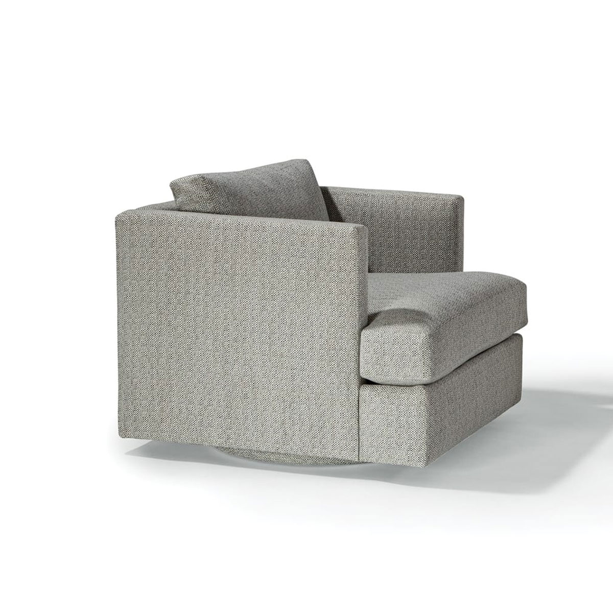Thayer Coggin 1107-113 Design Classic Swivel Lounge Chair  by Milo Baughman