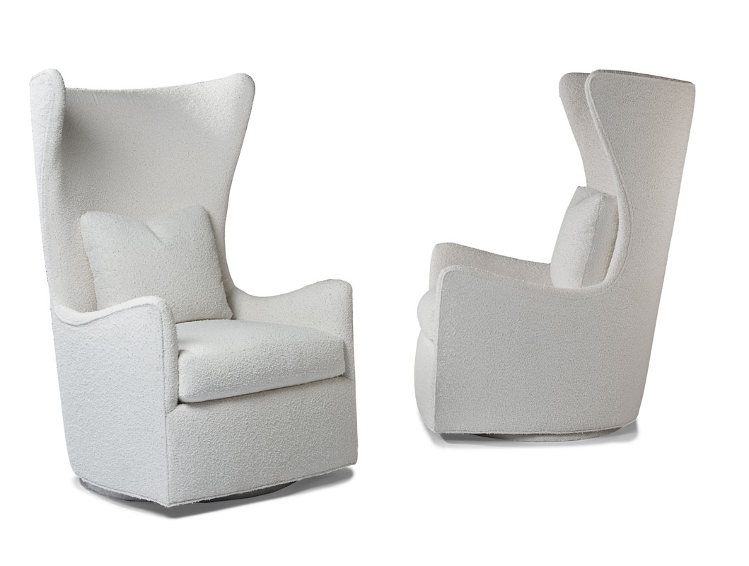 1232-113 Feelin' Groovy Swivel Chair by Thayer Coggin