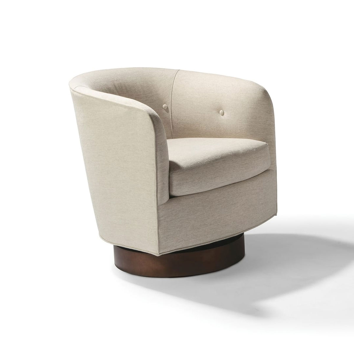 1436-113 Roxy Would Swivel-Tilt Tub Chair by Thayer Coggin