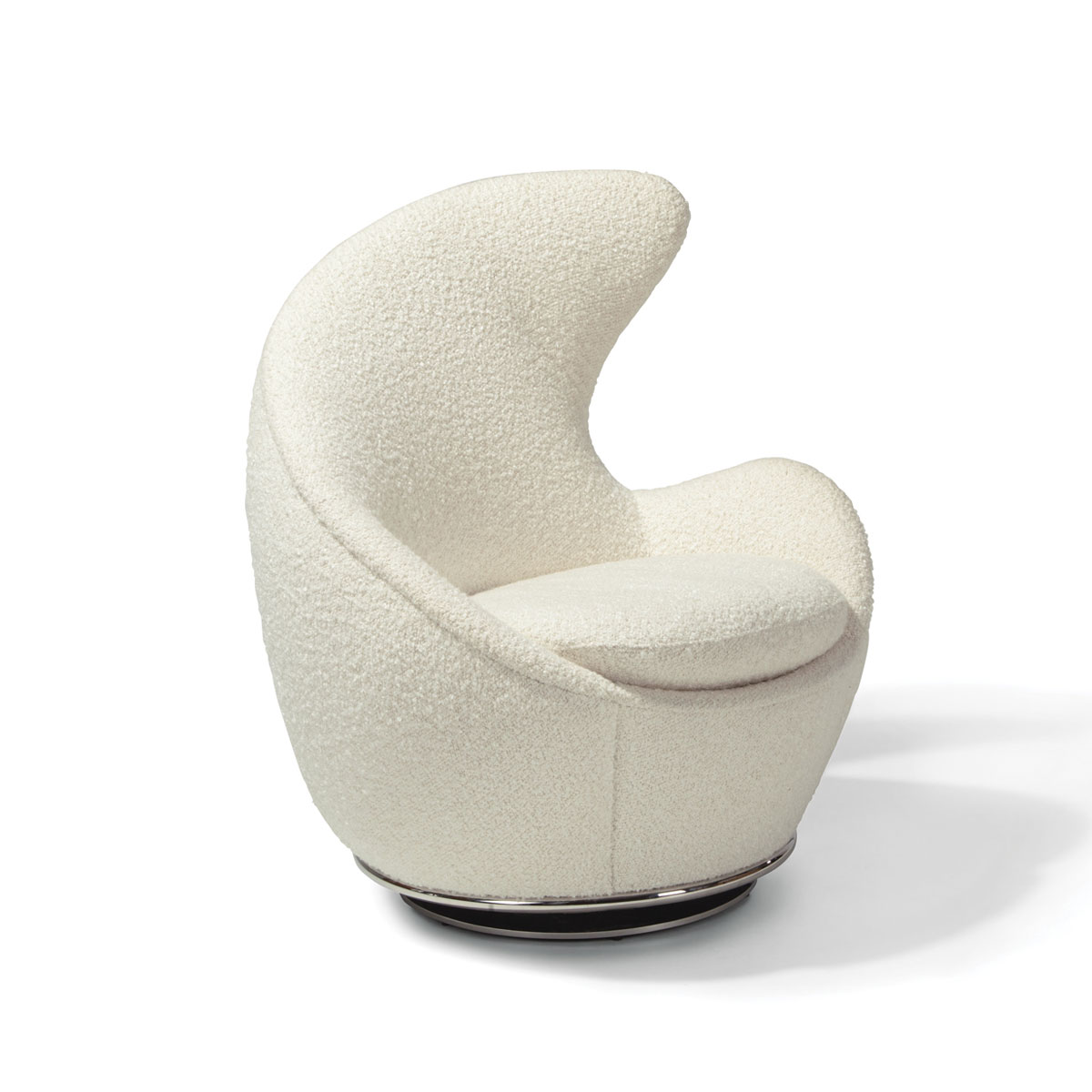1503-102 Right Wing Swivel Chair by Thayer Coggin