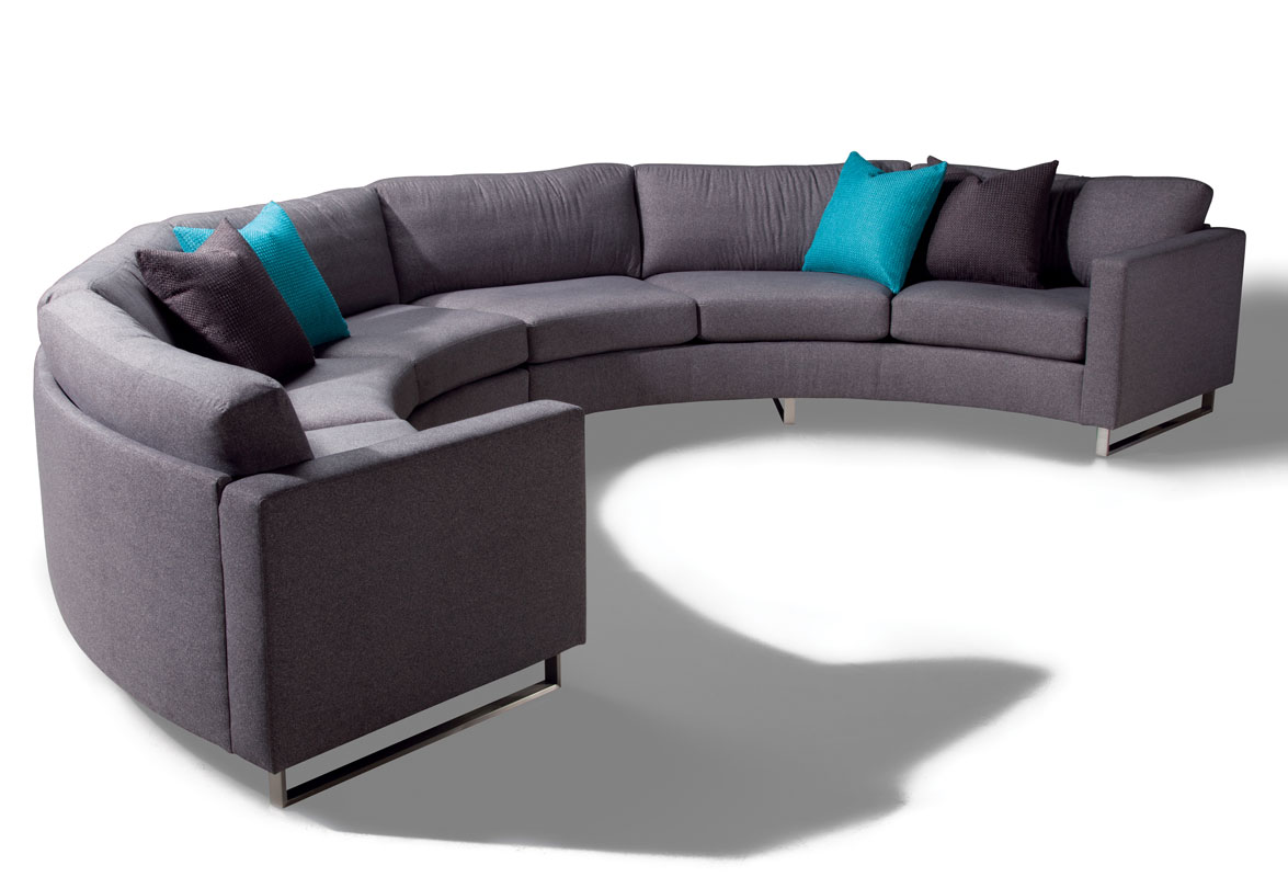 Thayer Coggin Design Classic 1224 Circle Sectional by Milo Baughman