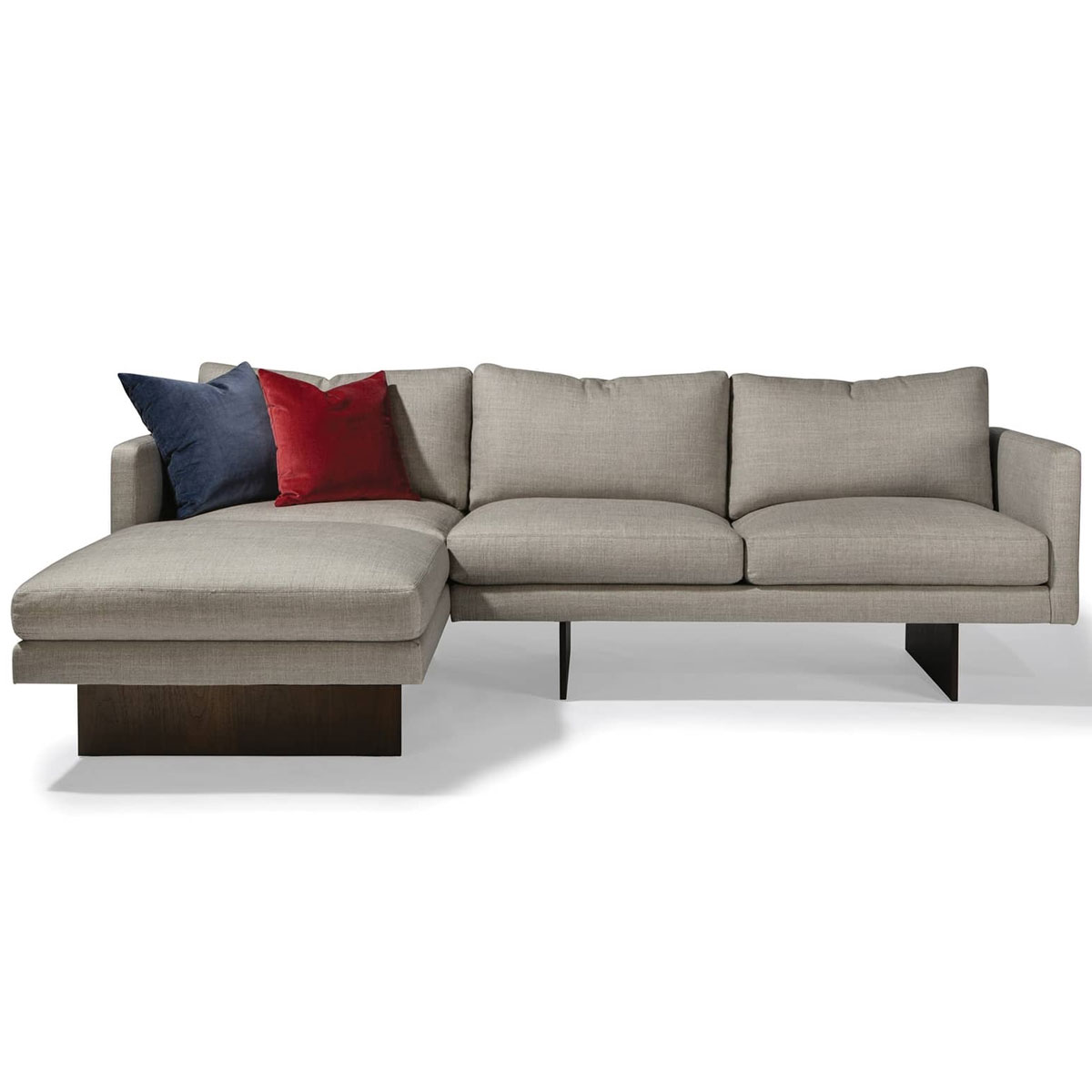 1439 Blade Chaise Sectional Sofa by Thayer Coggin