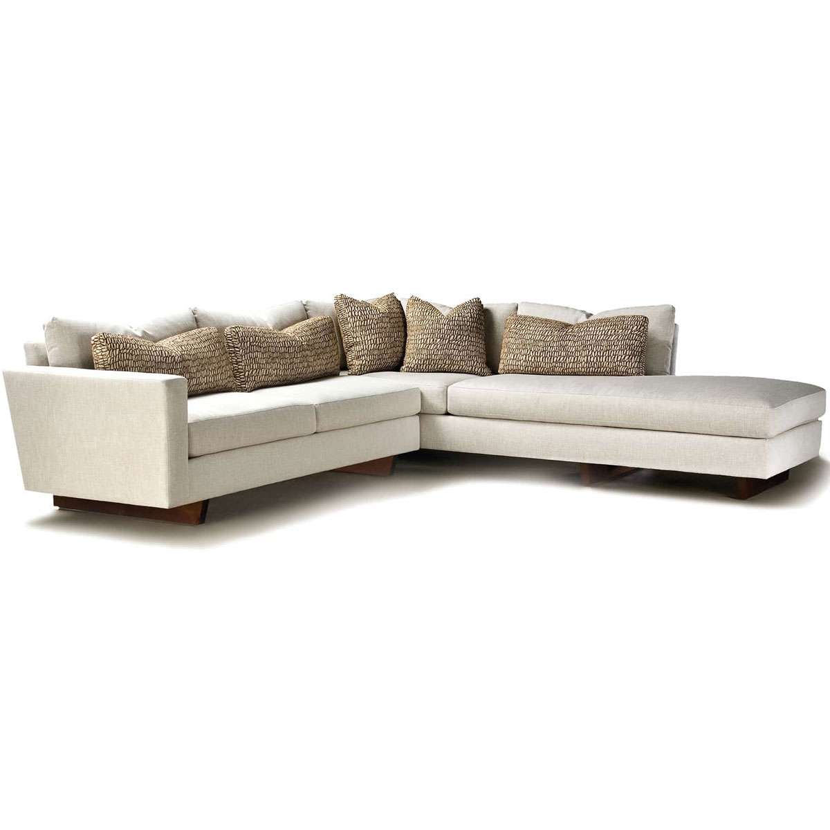 1096 Clip Chaise Sectional by Thayer Coggin