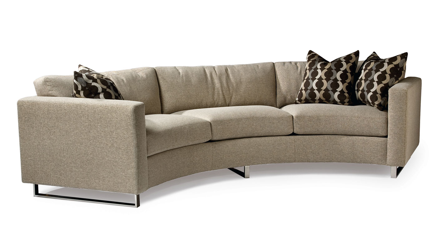 Thayer Coggin 1224-303 Circle Sofa By Milo Baughman