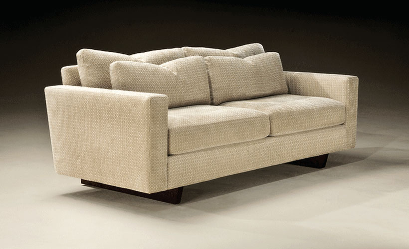 Thayer Coggin Ohio Hardword Upholstered Furniture Thayer Coggin 1096 313 Clip Straight Two Arm Sofa