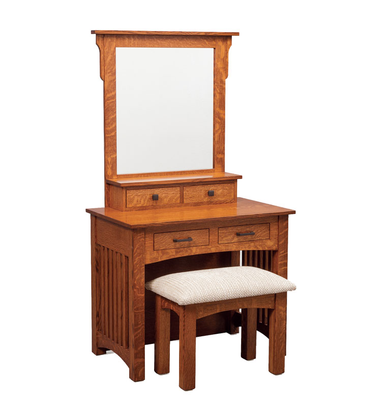 36 inch Mission Dressing Table