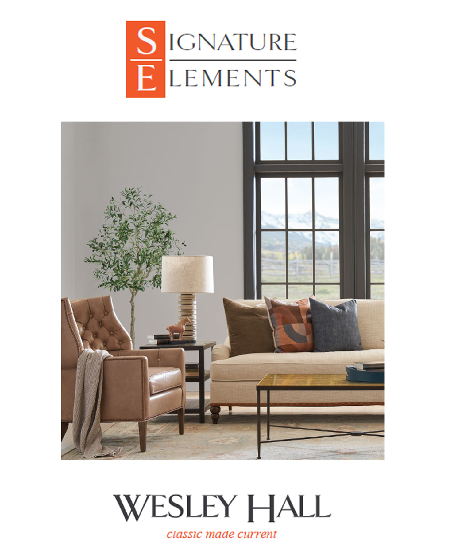  Wesley Hall Leather Signature Elements Collection