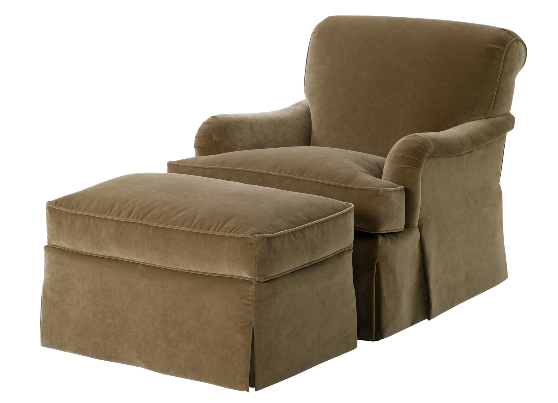 Wellesley 1951 Chair & 1951-31 Ottoman by Wesley Hall (sold separately)