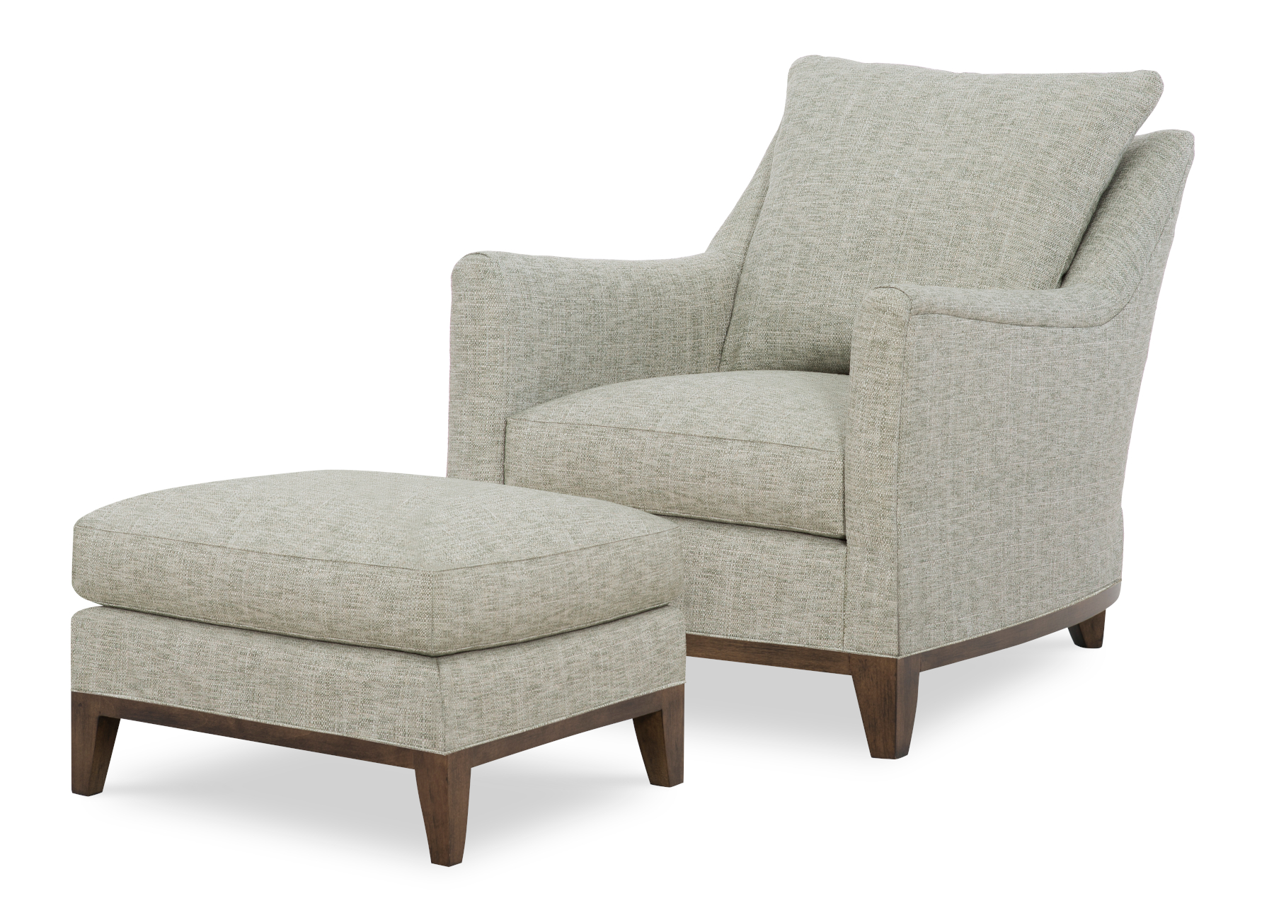 Mallard 470 Fabric Chair & 470-24 Ottoman by Wesley Hall (sold separately)