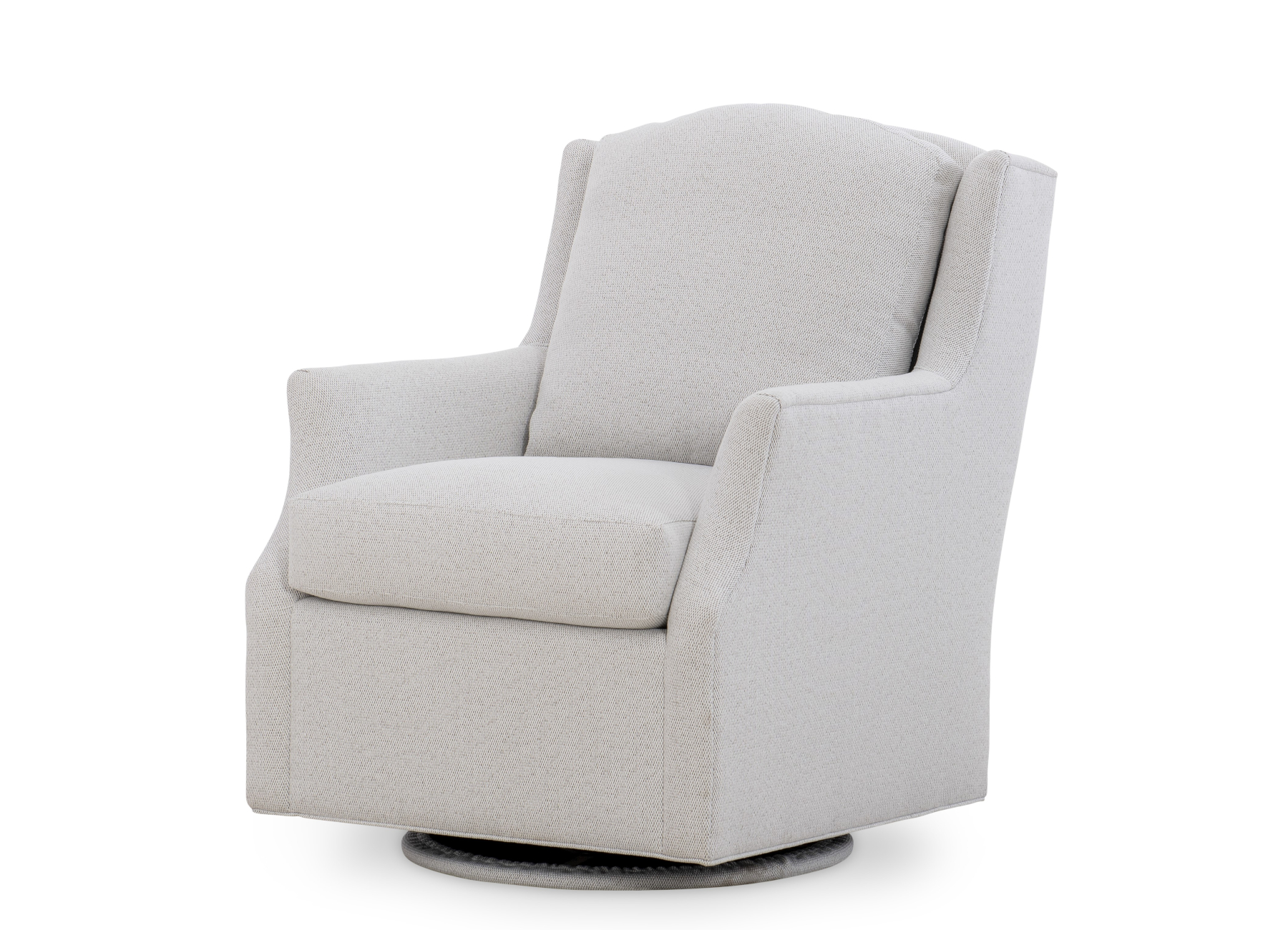 Lansing 476 Fabric Swivel Glider by Wesley Hall