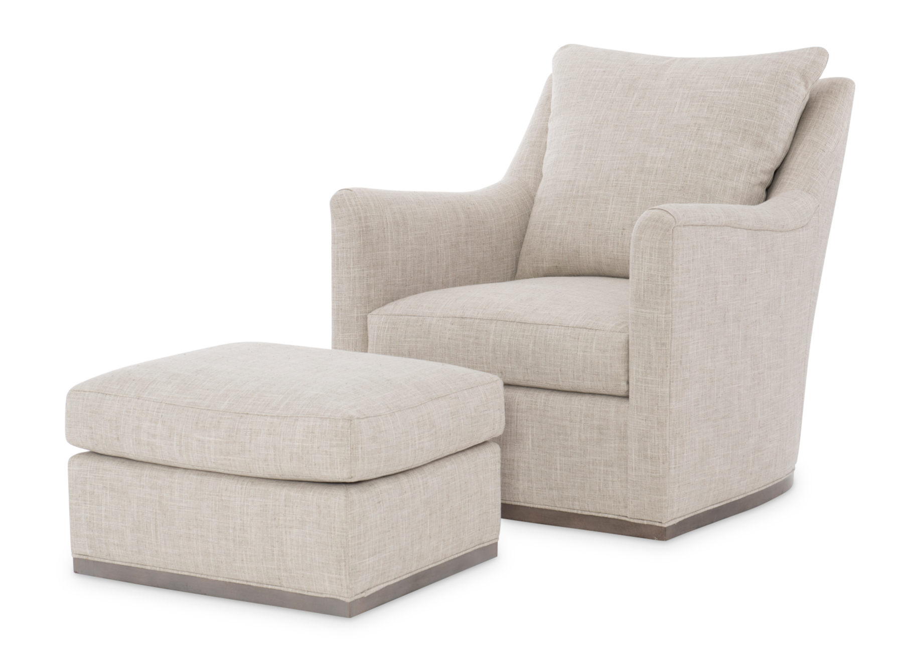Jamestown 511 Fabric Swivel Chair & 511-24 Ottoman by Wesley  Hall (sold separately)