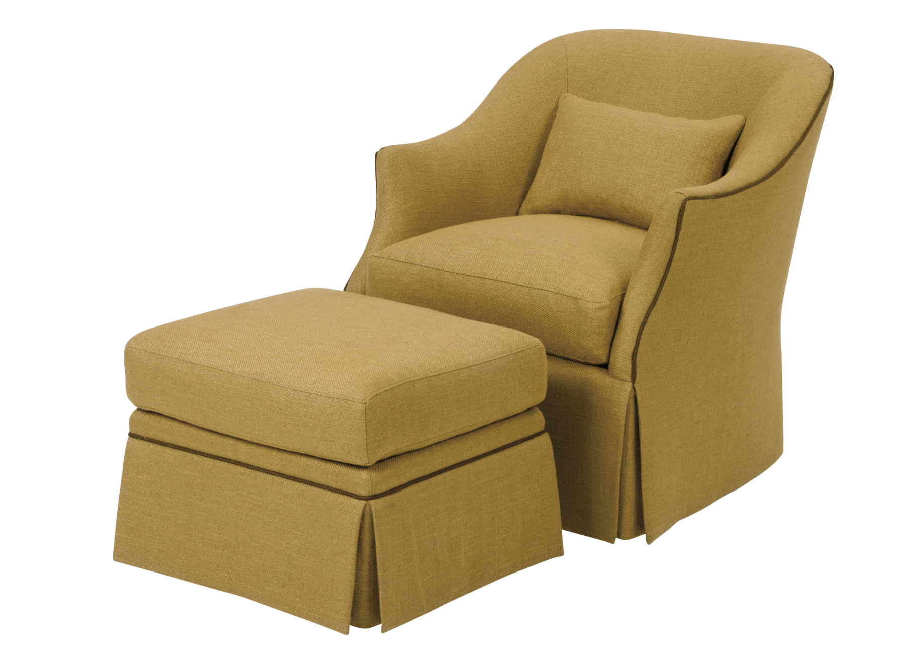 Austen 685 Fabric Chair & 685-22 Ottoman by Wesley Hall (sold separately)
