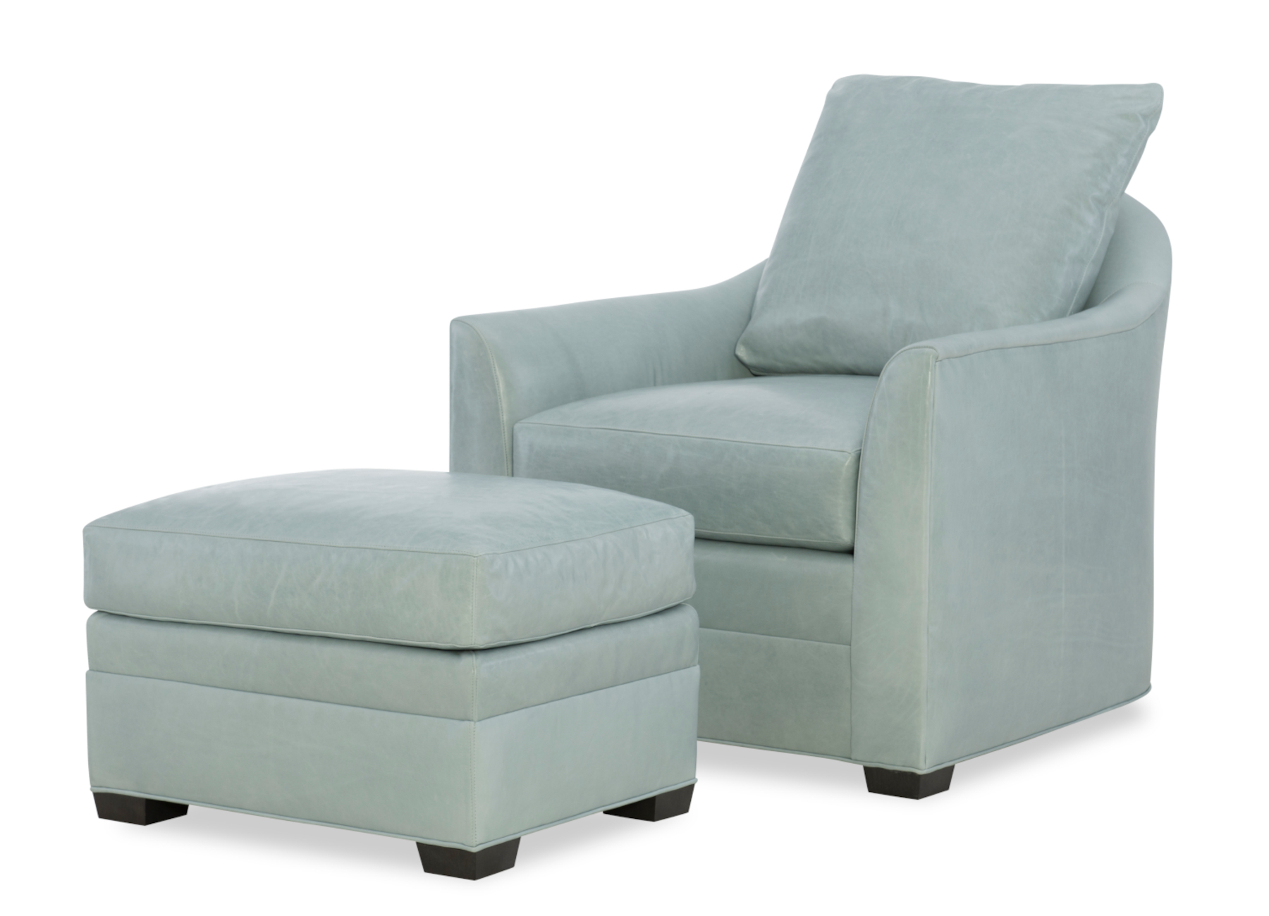 Gerringer L2507 Leather Chair & L2507-26 Ottoman by Wesley Hall (sold separately)