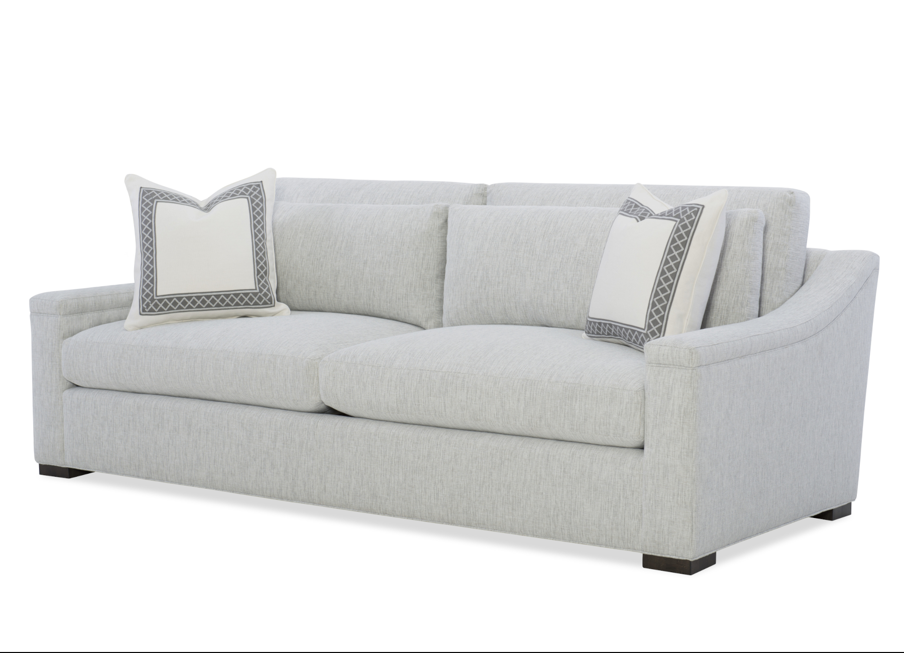 Lowell 2024-96 Fabric Sofa by Wesley Hall