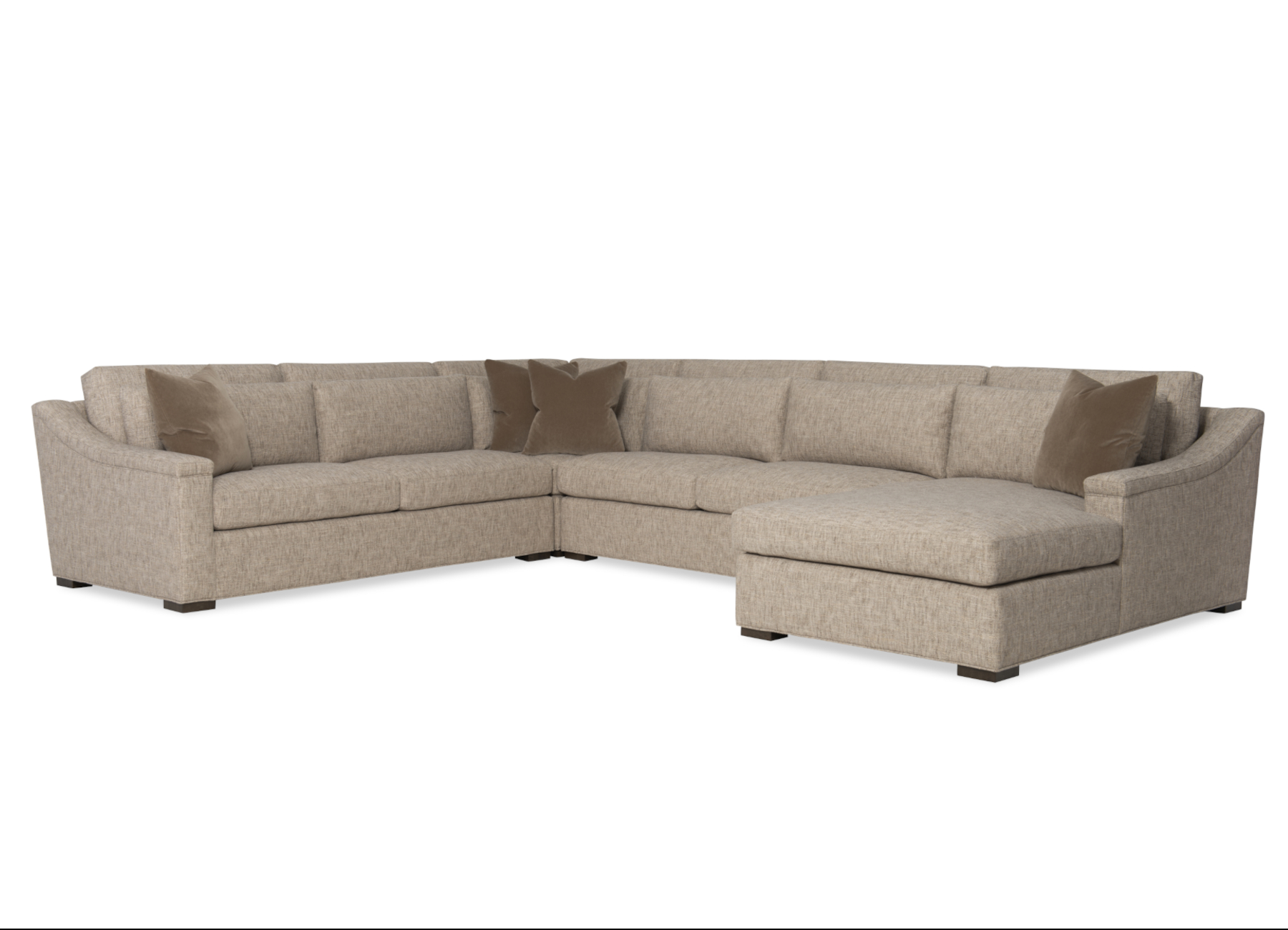 Lowell 2024 Fabric Sectional by Wesley Hall