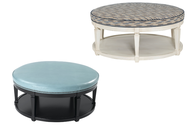 Carrie Ottoman by Wesley Hall