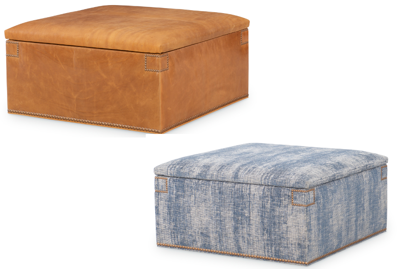 Denning Storage Ottomans by Wesley Hall