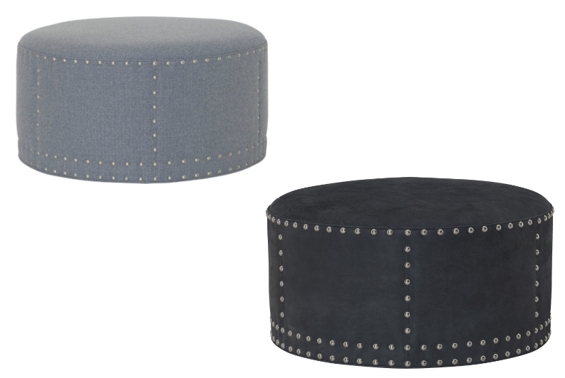 Dexter Ottoman by Wesley Hall