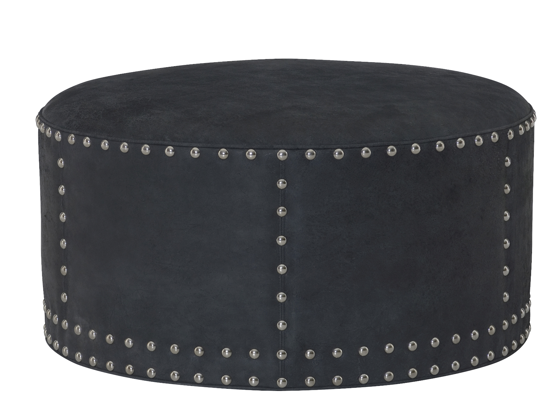 Dexter L80-C Leather Ottoman by Wesley Hall