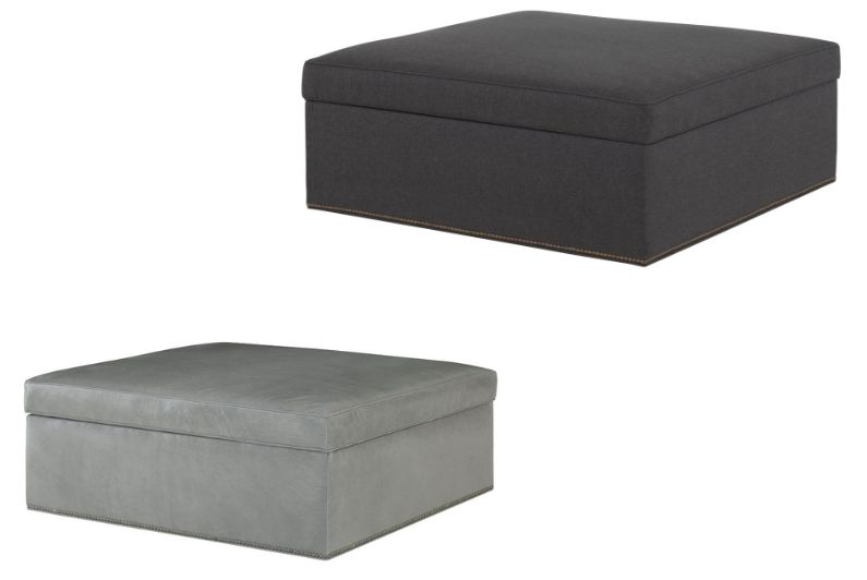 Durham Storage Ottoman by Wesley Hall