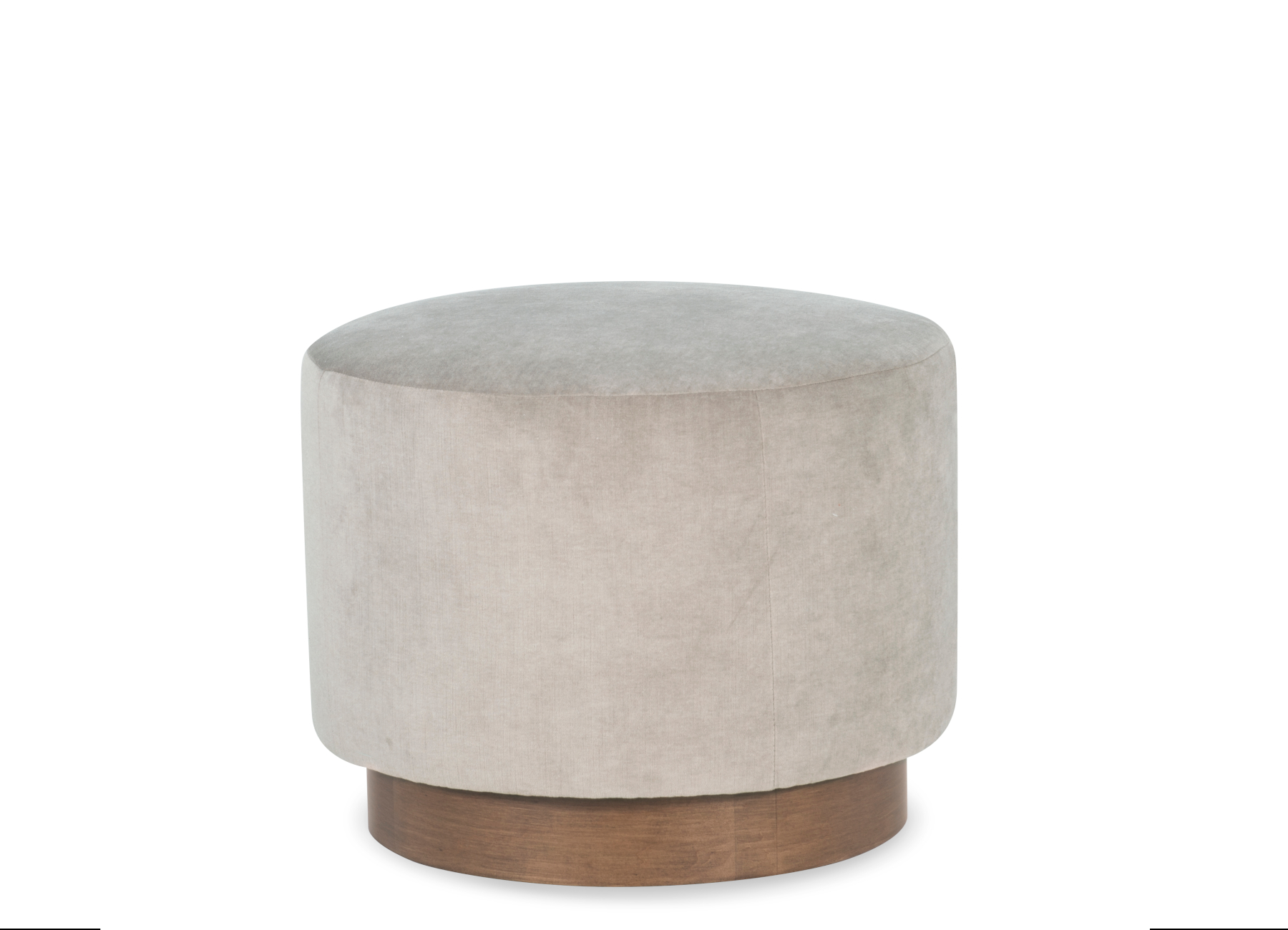 Halo 156C Ottoman by Wesley Hall in Fabric