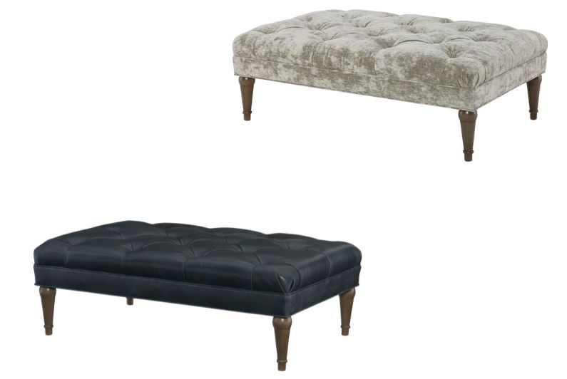 Jayne Ottoman by Wesley Hall