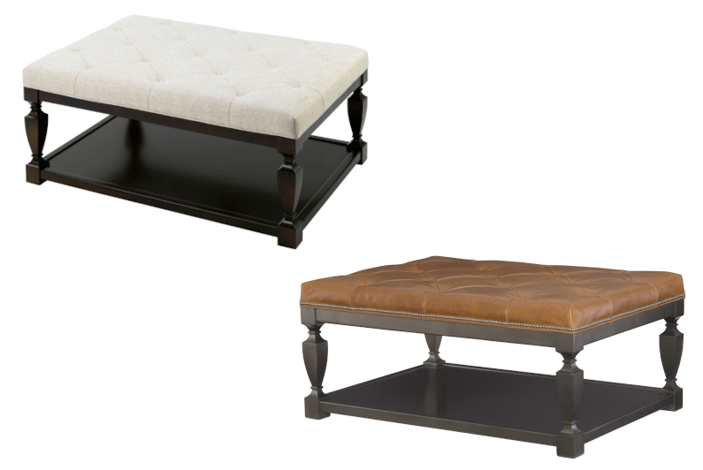 Lance Ottoman by Wesley Hall