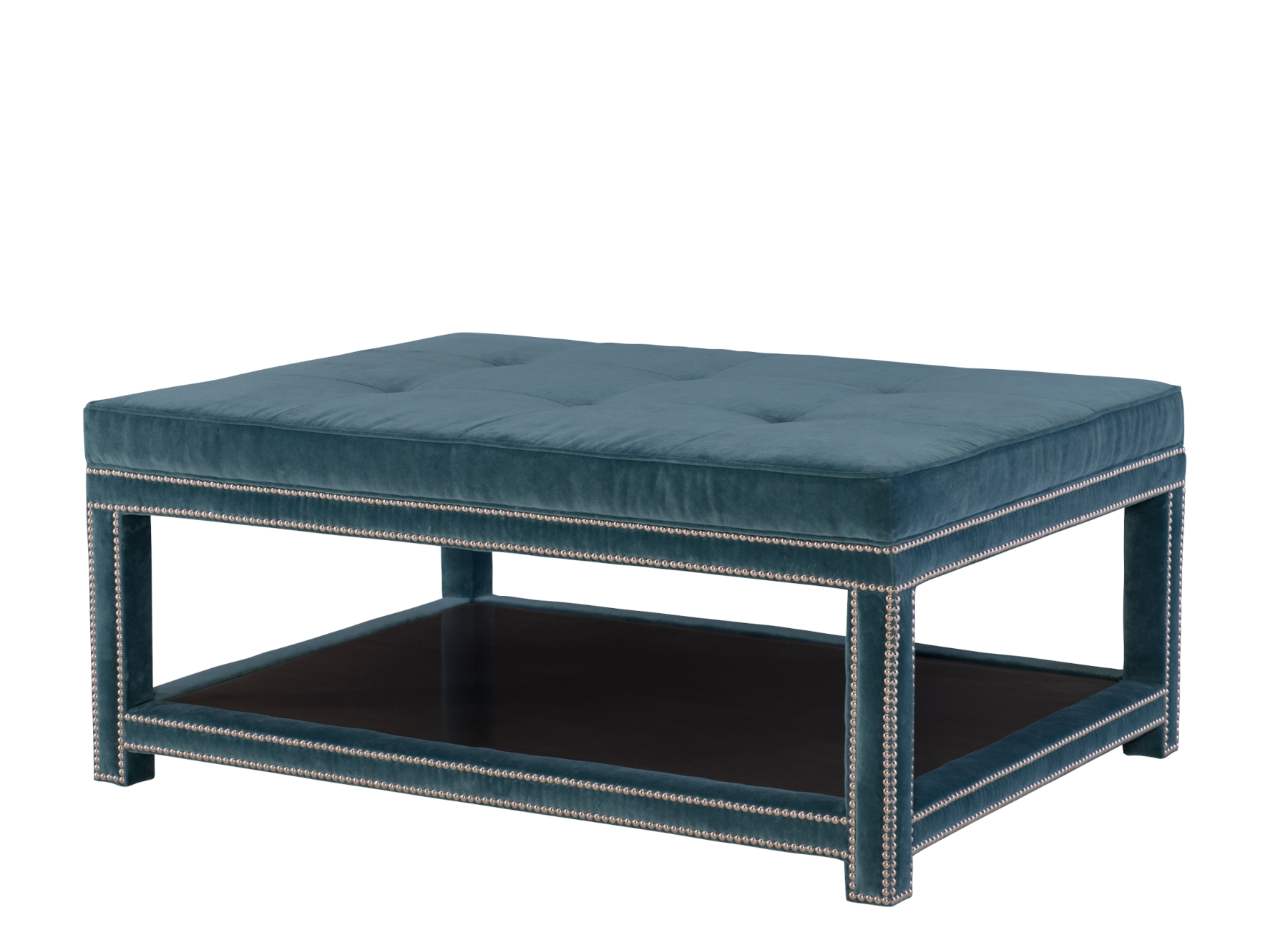 Pennell 93 Fabric Ottoman by Wesley Hall