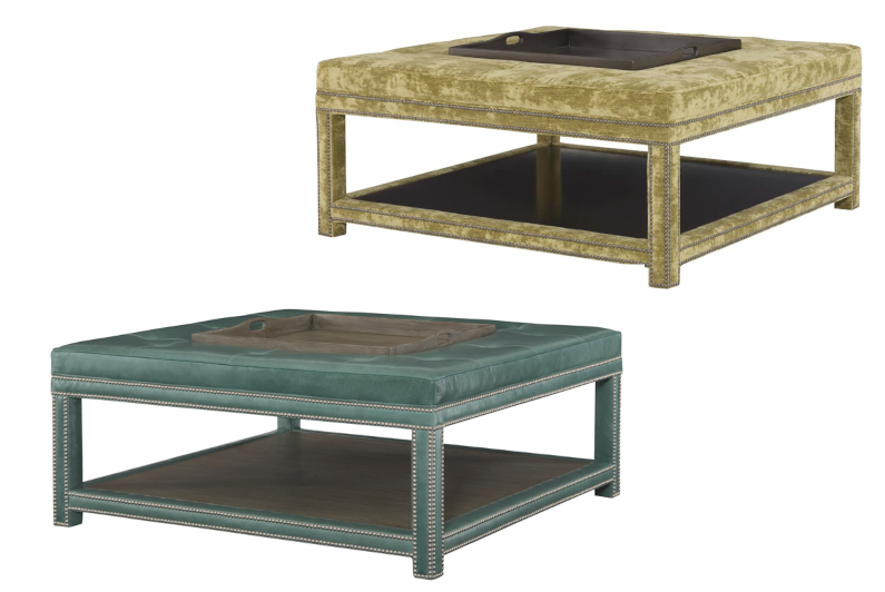 Rogers Ottoman by Wesley Hall