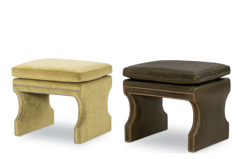 Rostan Ottoman by Wesley Hall