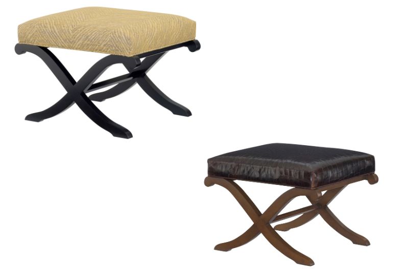 Serena Ottoman by Wesley Hall