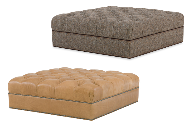 Sorensen Ottoman by Wesley Hall