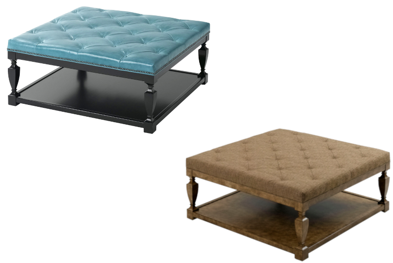 Spencer Ottoman by Wesley Hall